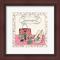 Framed 'Leopard Perfection' border=