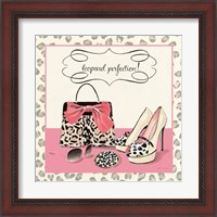 Framed 'Leopard Perfection' border=