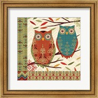 Framed 'Hoot I' border=