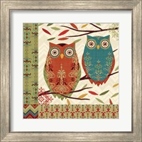 Framed 'Hoot I' border=