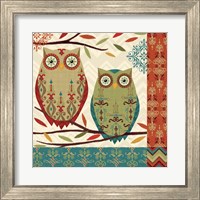 Framed 'Hoot II' border=