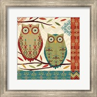 Framed 'Hoot II' border=