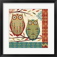 Framed 'Hoot II' border=