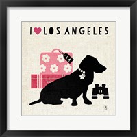 Framed LA Pooch