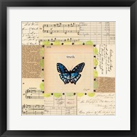 Truth Butterfly Framed Print