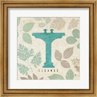 Framed 'Forest Bath I' border=