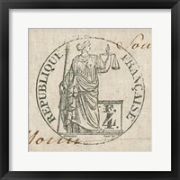 Framed Letter Crest V