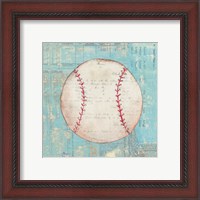 Framed 'Play Ball I' border=