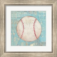 Framed 'Play Ball I' border=