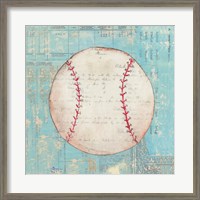 Framed 'Play Ball I' border=