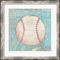 Framed 'Play Ball I' border=