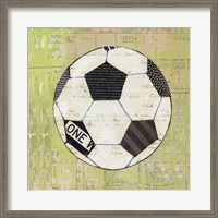 Framed 'Play Ball III' border=