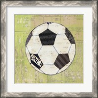 Framed 'Play Ball III' border=