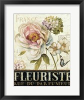 Framed Marche de Fleurs III