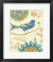 Framed Eastern Tales Birds I