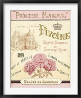 Framed French Seed Packet III