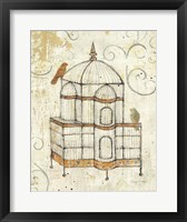 Bird Cage I Framed Print