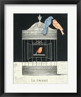 La Tweet Framed Print