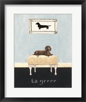 La Grrr Framed Print