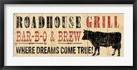 Roadhouse Grill Framed Print