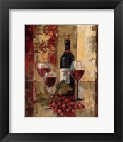 Framed Graffiti and Wine II