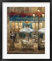 Paris Cafe I Framed Print