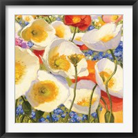 Framed 'Sunny Abundance III' border=