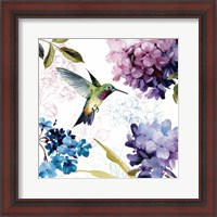 Framed 'Spring Nectar Square II' border=