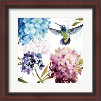 Framed 'Spring Nectar Square III' border=