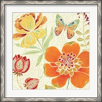 Framed 'Spice Bouquet II' border=