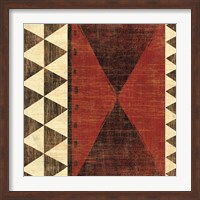 Framed 'Patterns of the Savanna II' border=