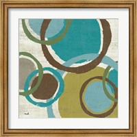 Framed 'Vintage Bubbles I' border=