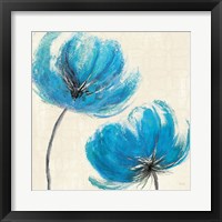 Framed 'Azure III' border=