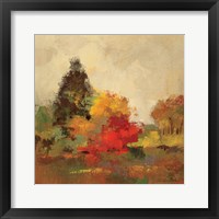 Framed 'Fall Forest I' border=