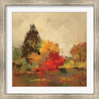 Framed 'Fall Forest I' border=