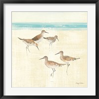 Framed Sand Pipers Square I