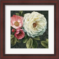 Framed 'Floral Damask II' border=