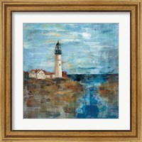 Framed 'Lighthouse Dream -' border=