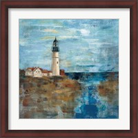 Framed 'Lighthouse Dream -' border=