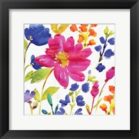 Framed Floral Medley I