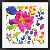 Floral Medley I Framed Print