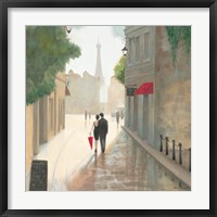 Paris Romance I Framed Print