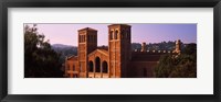 Framed Royce Hall at the campus of University of California, Los Angeles, California, USA