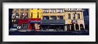 Framed Stores at the roadside in a city, Toronto, Ontario, Canada