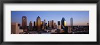 Framed USA, Texas, Dallas, sunrise