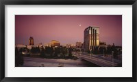 Framed Buildings in a city, Sacramento, California, USA