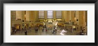 Framed Group of people in a subway station, Grand Central Station, Manhattan, New York City, New York State, USA