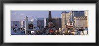 Framed Hotels on the Strip Las Vegas NV