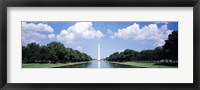 Framed Washington Monument Washington DC