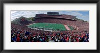 Framed University Of Wisconsin Football Game, Camp Randall Stadium, Madison, Wisconsin, USA